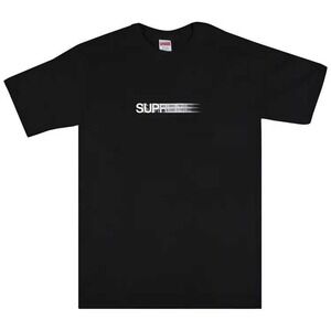 Supreme Motion Logo T-Shirt Black Large